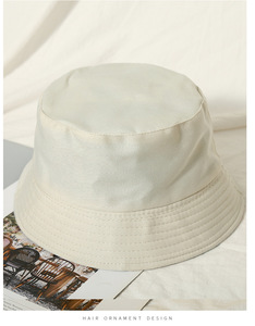 Sombrero de Pescador Directo de Fábrica, Sin Intermediarios, Pedidos al por Mayor, Logotipo Bordado, Gorra de Playa de Algodón con Protección Solar, Sombreros en Stock - Product Image 5