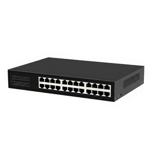Equipo de Red Gigabit de Nivel 2 para Campus de Oficinas HC-SWG10240D, Switch Ethernet de 24 Puertos 10/100/1000Mbps para Escritorio o Montaje en Rack - Product Image 1