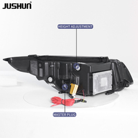 Projecteur LED JUSHUN pour Range Rover Evoque 2012-2018, mise à niveau NOUVEAU, 4 lentilles, phare, feux de jour
