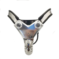 Ceinture de chasteté en acier inoxydable pour hommes, dispositif de bondage CBT, anti-infidélité, verrou d'abstinence, version simple, cage à pénis, jouets sexuels