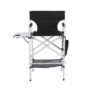 كرسي مخرج طويل القامة بأنبوب دائري ، بسعة رطل ، فنان مكياج معدني محمول قابل للطي للأماكن الخارجية ، ممتاز للشاطئ/الأماكن الخارجية - Product Image 1