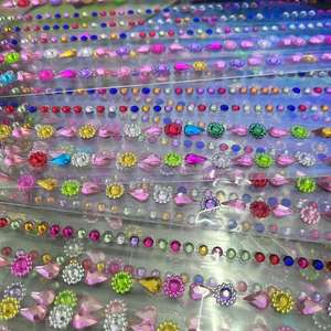 Tipo mixto tatuaje <span class=keywords><strong>temporal</strong></span> música Festival piedra Rhinestone cara joyas collar pulsera accesorios para maquillaje para festivales - Product Image 5