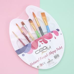 Vente en gros d'outils numériques de <span class=keywords><strong>peinture</strong></span> à l'huile par numéros Palette Kit de pinceaux en plastique multi-grilles <span class=keywords><strong>aquarelle</strong></span> Art acrylique nécessités quotidiennes - Product Image 3
