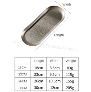Vassoio Vintage moderno stile occidentale argento fiocco di neve retrò usa e getta piatto lucido per la visualizzazione di gioielli da Dessert cibo per il presente - Product Image 5