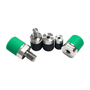 Bloque de Goma Recubierto de Metal Personalizado <span class=keywords><strong>para</strong></span> Uso Industrial, Componente Metálico Cubierto de Goma EPDM/NBR/Silicona - Product Image 2