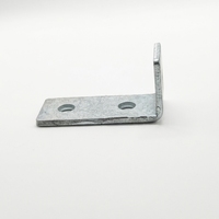 Support de canal à 3 trous à 90 degrés de haute qualité, rainuré pour profilé Unistrut C-Strut de 41 mm, support robuste pour tuyaux et chemins de câbles
