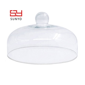 Food Refresh Storage <strong>Cake</strong> <strong>Dome</strong> Preserved Roses <strong>Glass</strong> Lid <strong>Dome</strong> <strong>Glass</strong> for Summer Restaurants - Product Image 1