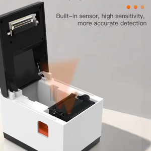 ZJ5860 เครื่องพิมพ์ฉลากใบเสร็จความร้อน USB อเนกประสงค์ขนาด 58 มม. เครื่องพิมพ์บาร์โค้ดกระดาษความร้อน 203dpi 100 มม./วินาทีความเร็วสูงคลาสสิคป๊อป - Product Image 1