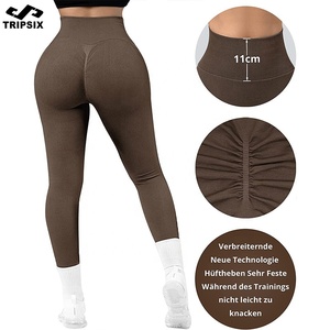 Pantaloni da Palestra Senza Cuciture <span class=keywords><strong>No</strong></span> Limits per Bodybuilding, Abbigliamento Sportivo Personalizzato con Logo, Design Personalizzato per <span class=keywords><strong>Fitness</strong></span> e Yoga in Nylon e Spandex - Product Image 1