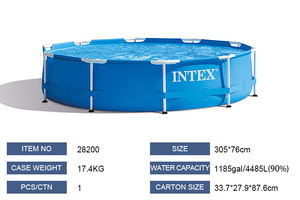 <span class=keywords><strong>Piscine</strong></span> <span class=keywords><strong>hors</strong></span> <span class=keywords><strong>sol</strong></span> ronde <span class=keywords><strong>INTEX</strong></span> 28200 305*76cm, bleue, <span class=keywords><strong>pour</strong></span> la famille, structure en acier, gonflable, extérieure - Product Image 3