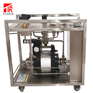 Terek bomba líquida pneumática portátil, unidade de teste hidroestática da mangueira ou tubos ou válvulas teste de cilindro - Product Image 1