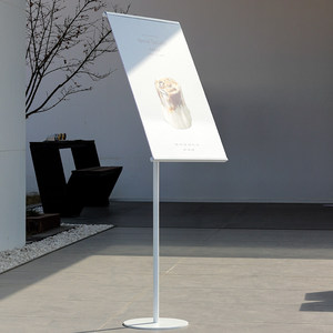 Grand support télescopique pour panneau KT, présentoir sur pied pour affiches de <span class=keywords><strong>recrutement</strong></span> et publicité d'entrée de centre commercial - Product Image 5