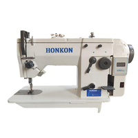 HONKON Vente Flash HK-20U53D Machine à coudre zigzag haute vitesse adaptée aux tissus fins, moyens et épais