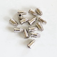 Donlis DIY String Ferrule 8mm Chrome TL Ferrule Senar Gitar untuk Grosir