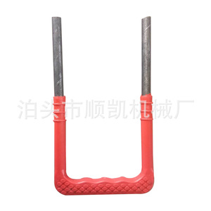 Escalera en U de PVC con Marco Recto Estrecho, Diseño Industrial Trapezoidal Q235 para Inspección de Pozos y Acceso a Alcantarillado - Product Image 4