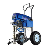 Nieuwe Aanwinst SF-9536 Zware Spuitmachine Beste Keuze voor Aannemers Airless Spuitmachine voor Putty Ultra PC Pleister Spuitmachine 18L/Min