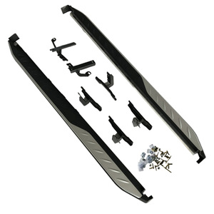 JOESHIER 4x4 Marchepieds latéraux en alliage d'aluminium tout-terrain et de luxe pour voiture, ensemble complet avec fixation par vis pour SUV 2019-2026 - Product Image 3