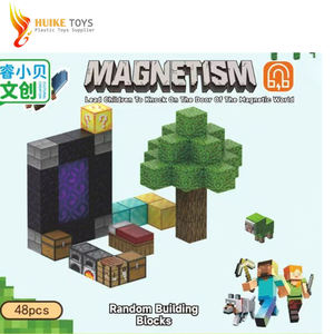 2026 <span class=keywords><strong>pas</strong></span> <span class=keywords><strong>cher</strong></span> mon monde ABS multicolore <span class=keywords><strong>Cube</strong></span> magnétique bloc de construction ensemble jouet éducatif pratique capacité et développement de l'imagination - Product Image 1