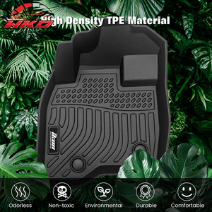 Alfombrillas para todo clima para Ford Explorer 2015-2019, revestimiento de alfombra, cubierta de TPE moldeada en 3D, impermeable - Product Image 2