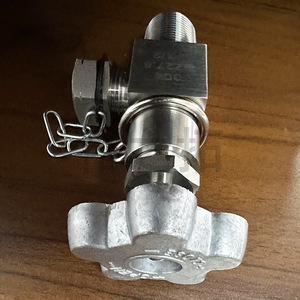 Vanne à diaphragme en acier inoxydable 316, raccords FPT x FPT, pour eau, air, huile, à pression moyenne, à passage direct - Product Image 3