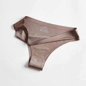 Tanga Sexy sin Costuras para Mujer, Bragas Tejidas para Adultos, Ropa Interior Deportiva, Lisa y Teñida - Product Image 5