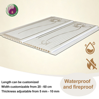Panneau de plafond pour salle de bain humide 3-12 mm, panneau de plafond en PVC imperméable personnalisé pour projets intérieurs commerciaux