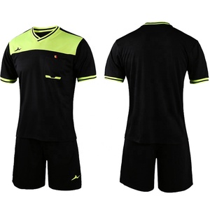 Seragam wasit sepak bola profesional, dengan saku, Kit Jersey olahraga, kaus wasit basket bergaris - Product Image 2