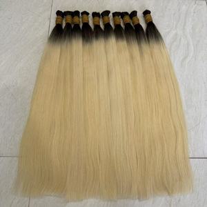 Extensiones de Cabello Brasileño Rubio Ombre Pephair, Extensiones de Cabello Remy de Alta Calidad con Cutícula Completa, Cabello Humano Natural - Product Image 6