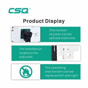 Csq 63A 100A 160A 250A 40A 80A 125A 200A isolator chuyển đổi AC 63A isolatingswitch 400A ngoài trời isolator chuyển đổi nhà sản xuất - Product Image 4