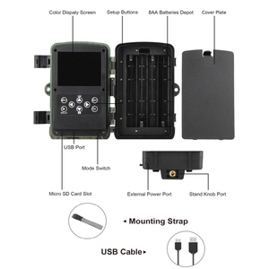 Caméra de chasse <span class=keywords><strong>Suntekcam</strong></span> 2025 4K 50MP étanche IP65 avec vision nocturne HC-809A nouvelle génération - Product Image 4