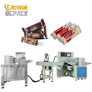 Automatic Small Business Cereal Energy Bar Bag Horizontal Packing Machine