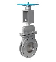 Vanne à opercule à bride en acier au carbone WCB moulé DN50 PN16 pour eaux usées/boues/industrie minière/chimique – Vente en gros usine