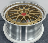 Jantes forgées GPW en 2 parties, personnalisées 5x120 5x112 5x114.3 5x130, légères en 6061 T6, pour voitures particulières Benz Audi RS5 S5 BMW M4 M3