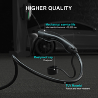 Beny Oem Mode 3 Home Portable Ev Câble de chargeur de voiture 22kw 7kw Câble de charge de véhicule électrique Type 2 à Type 2,J1772 ,GB/T