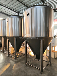 2000l 3000l 5000l 10000l 20000l tanque de fermentação fermentador de cerveja conical glicol vestidos fermentador de cerveja - Product Image 4