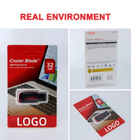 Flash Drive Logo kustom, Pendrive kecil 1Gb 2Gb 4Gb 8Gb 16Gb 32Gb 64Gb memori Usb Stick plastik Usb Flash Drive