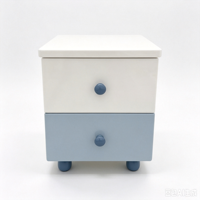 Ensemble de chambre à coucher en bois pour enfants, écologique, non toxique, avec coins arrondis, meubles sécuritaires pour enfants