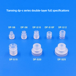 Ventouse industrielle en silicone haute température série SPS/DPS/MPS pour manipulateur industriel - Product Image 2
