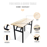 Table pliante, résistante et robuste, poste de traction, entraînement au bureau