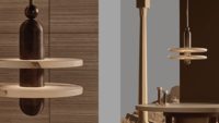 Lámpara Colgante XINZHONG para Interiores, Sala de Estar, Proyectos Hoteleros, Latón Acanalado, Estilo Moderno, Diseño Artístico