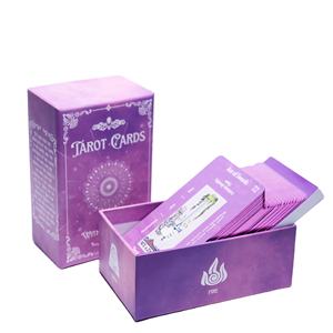 Kartu Oracle Prancis Ungu Grosir, Buku Panduan, Kartu Afirmasi Khusus untuk Wanita, Kertas Cetak Murah, <span class=keywords><strong>Tarot</strong></span> Positif - Product Image 1
