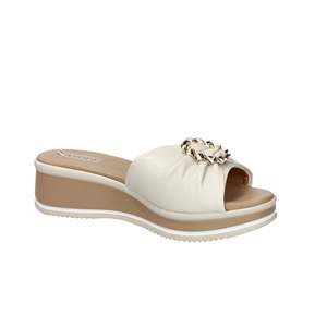 Sandali con zeppa da donna Tredy's Ivory 12140-E5 - Product Image 5