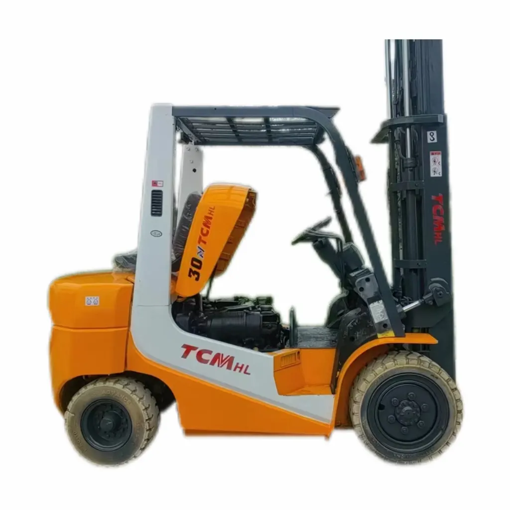 TOYOTA 3TON Free freight electric forklift portable farm mini warehouse forklift truck China new terrain forklift truck supplier