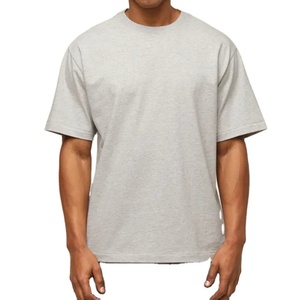 เสื้อยืดผู้ชายสั่งทำจากซัพพลายเออร์ เสื้อยืดคอกลมเนื้อหนา คุณภาพสูง สไตล์สตรีทแวร์ ล้างสีแบบแอซิด ทำสีซีดแบบดิสเทรส สำหรับผู้ชาย - Product Image 6