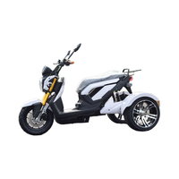 Triciclo Eléctrico Abierto de 1000-1500W con Batería Grande de 60v-72v, Logotipo y Color Personalizables