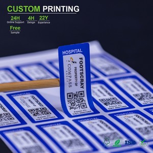 Etiquetas para Muebles, Etiquetas para Brillo Labial, Etiquetas para Envases sin Jabón, Etiquetas Negras para Whisky, Cajas de Precio y Cajas de Inmersión, Códigos QR Personalizados, Etiquetas Blancas, Power Bank con Etiquetas - Product Image 1