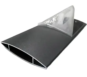 Airfoil Arsitek Shades Louver Fins Aluminium Ekstrusi Fanblade Bersayap Profil Aluminium untuk Louver