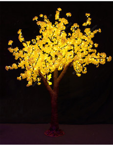 Árbol de Cerezo Artificial con Luces LED de Lujo para Exteriores, Decoración para San Valentín y Halloween, Material de Hierro, Realista, Venta al Por Mayor - Product Image 3