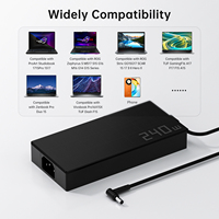 Pengisi Daya Laptop 240W 20V 12A 6.0*3.7mm Adaptor Daya AC Laptop untuk ASUS ROG 15 GX550LXS RTX2080 S15 S17 G15 G513 GX550LXS