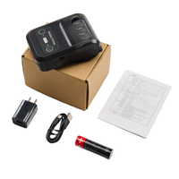 Printer Thermal Terintegrasi Mini 58mm Portabel USB untuk Android IOS Windows Mac Retail Restoran